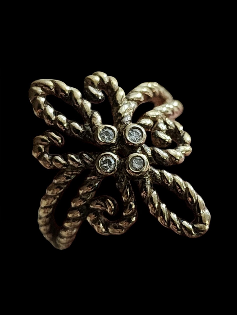 Capucine De Wulf sz 7 braided twisted rope ring